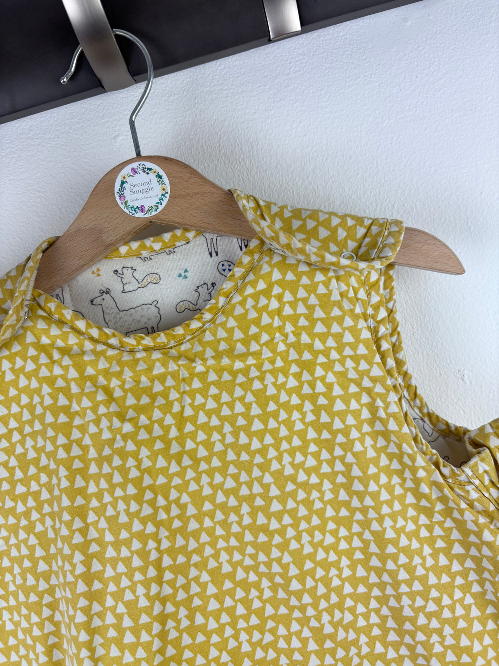 John Lewis Yellow Sleeping Bag 2.5 Tog 6-18 Months-Sleeping Bags-Second Snuggle Preloved