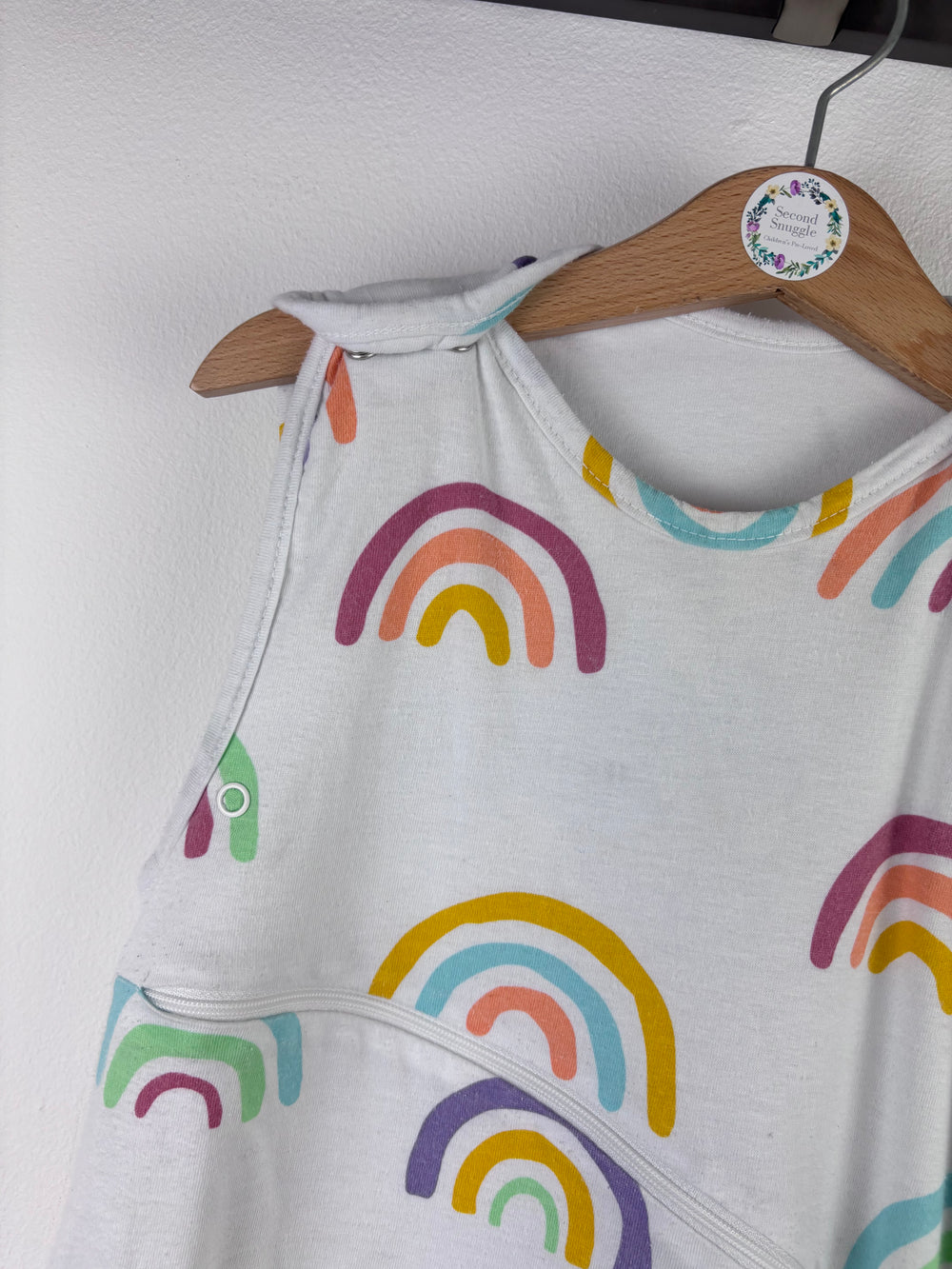 Snuz Rainbow Sleeping Bag 1 Tog 6-18 Months-Sleeping Bags-Second Snuggle Preloved