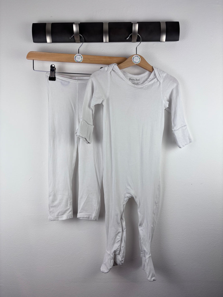 Happy Skin Pyjama Set 12-18 Months-Rompers-Second Snuggle Preloved