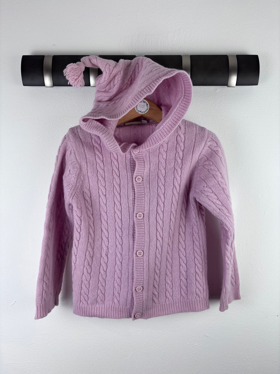 JoJo Maman Bébé Cable Knit Cardigan 4-5 Years-Cardigans-Second Snuggle Preloved