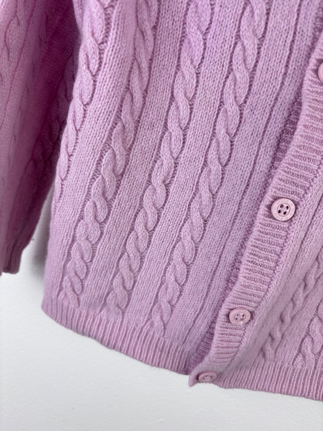 JoJo Maman Bébé Cable Knit Cardigan 4-5 Years-Cardigans-Second Snuggle Preloved