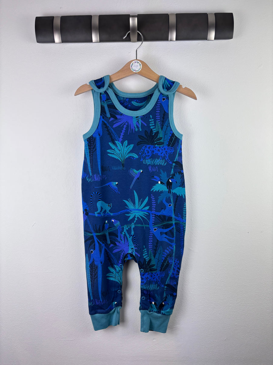 Kapbula Jungle Romper 6-12 Months-Rompers-Second Snuggle Preloved
