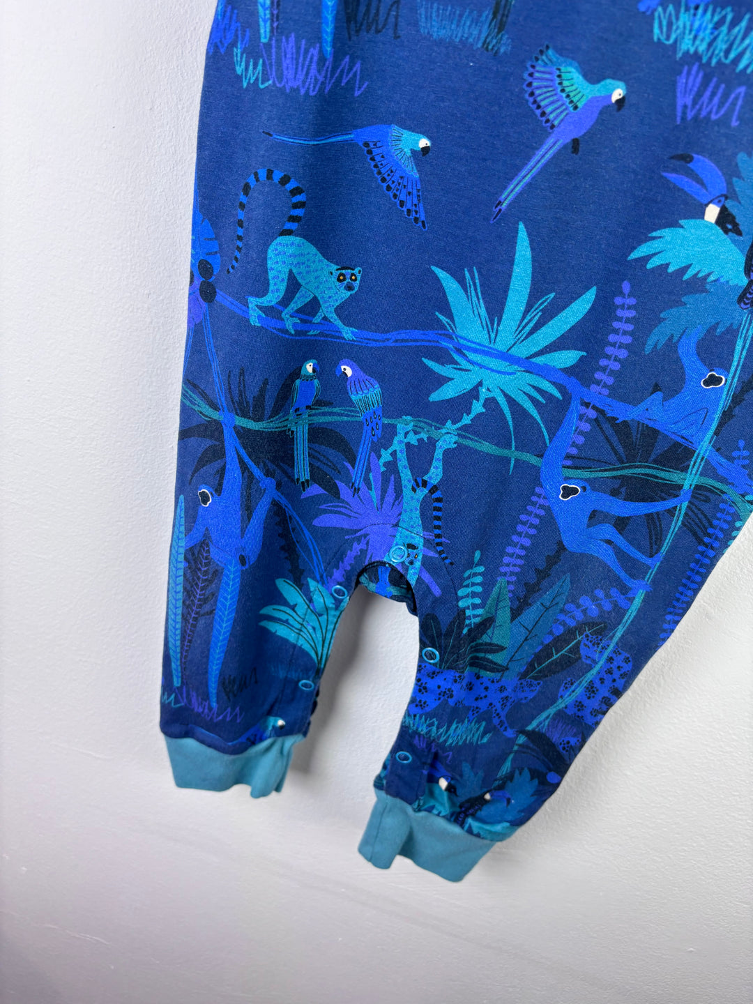 Kapbula Jungle Romper 6-12 Months-Rompers-Second Snuggle Preloved