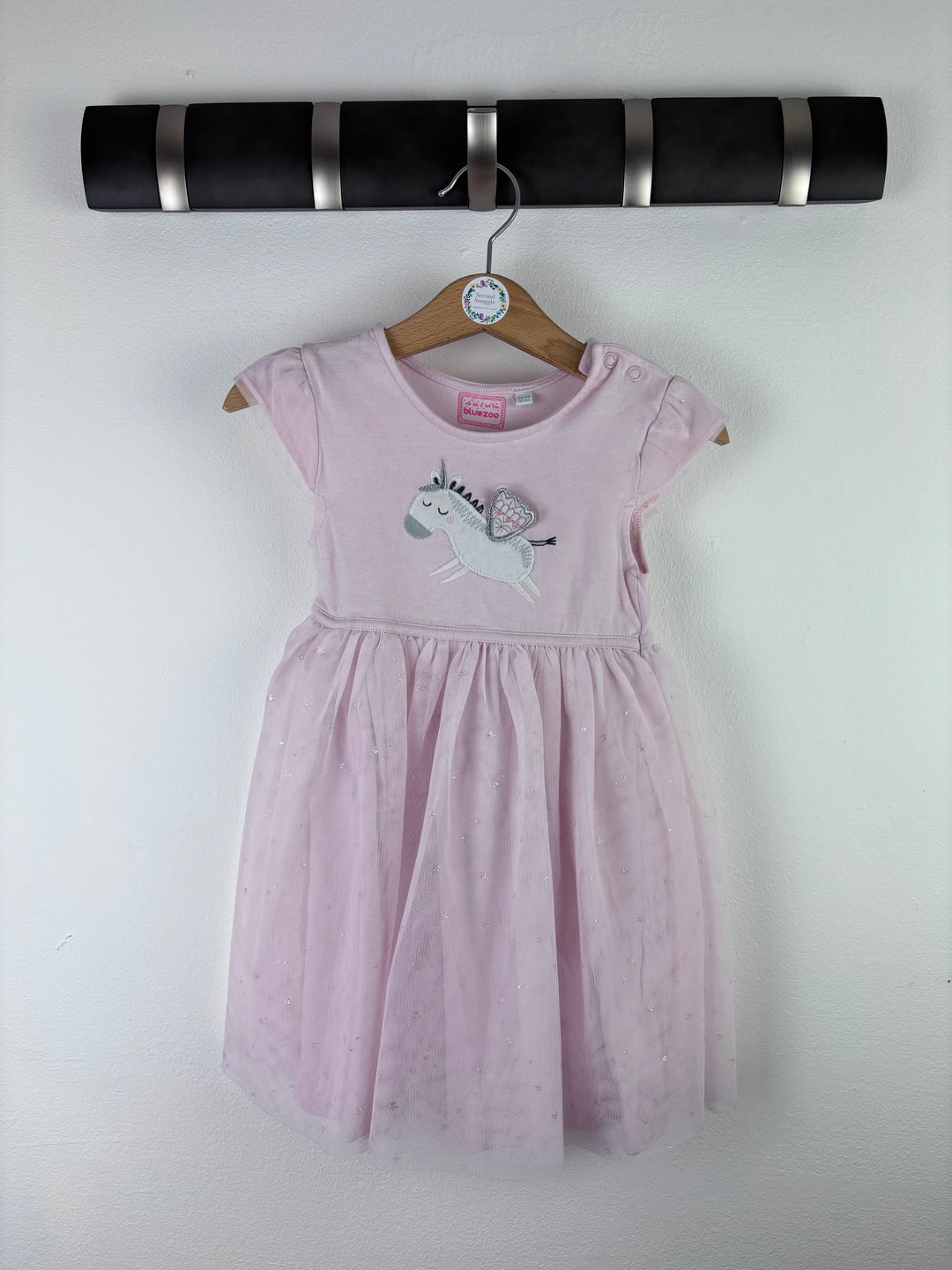Blue Zoo Unicorn Dress 12-18 Months-Dresses-Second Snuggle Preloved