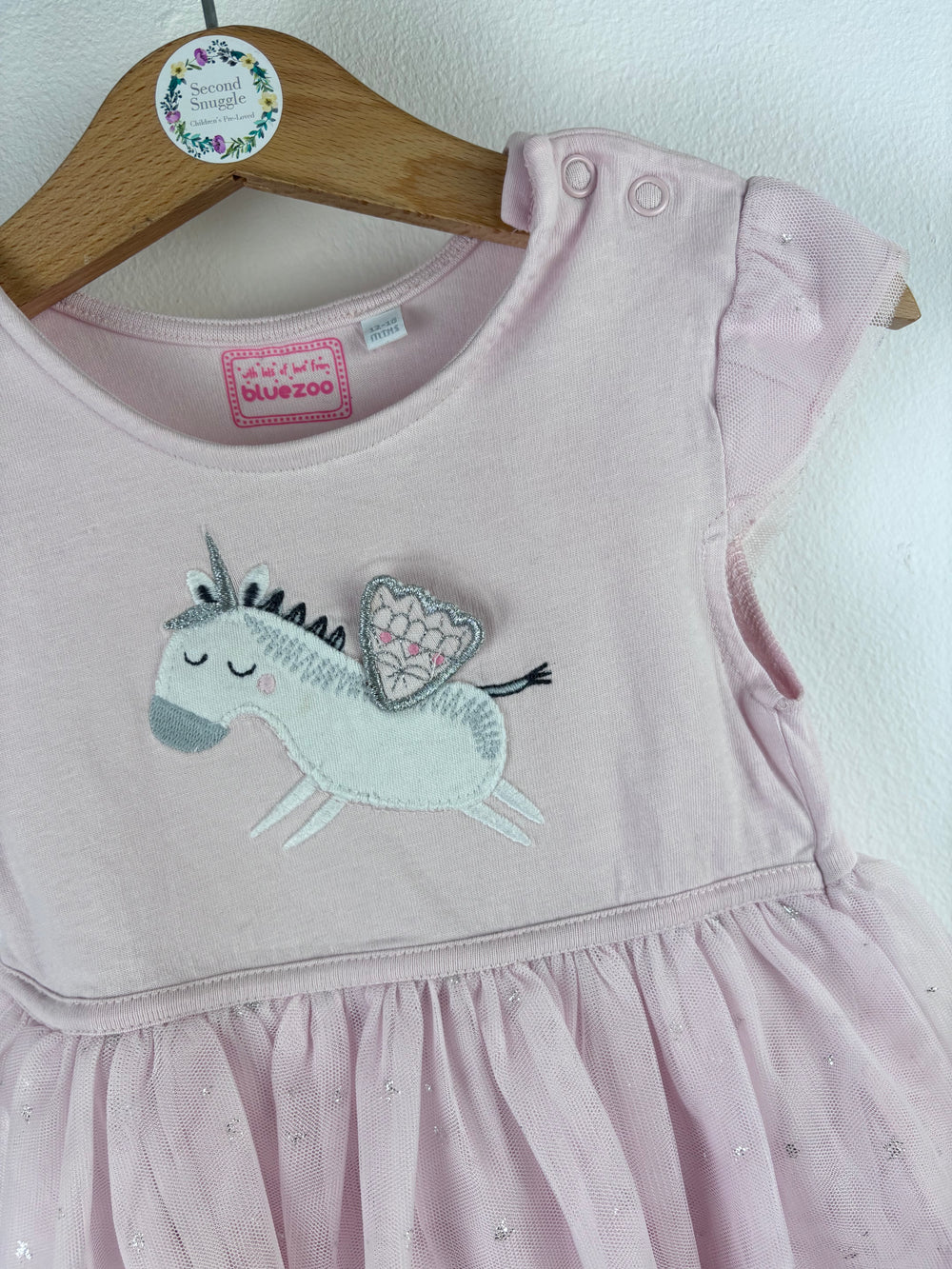 Blue Zoo Unicorn Dress 12-18 Months-Dresses-Second Snuggle Preloved