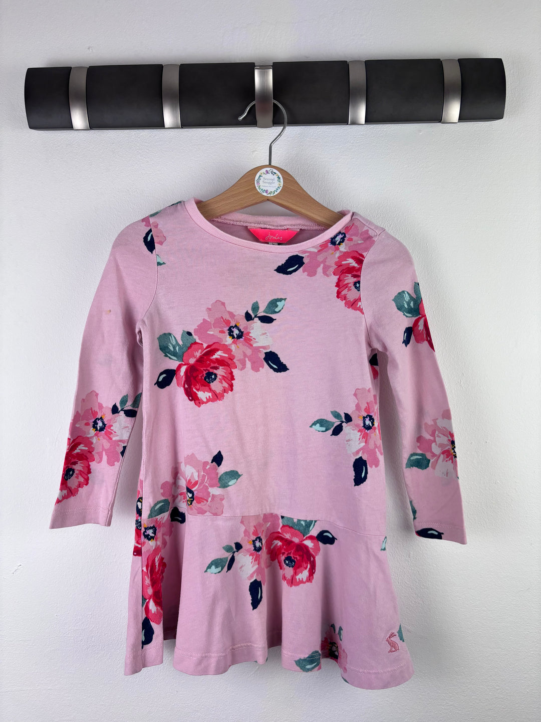 Joules Floral Dress 3 Years-Dresses-Second Snuggle Preloved