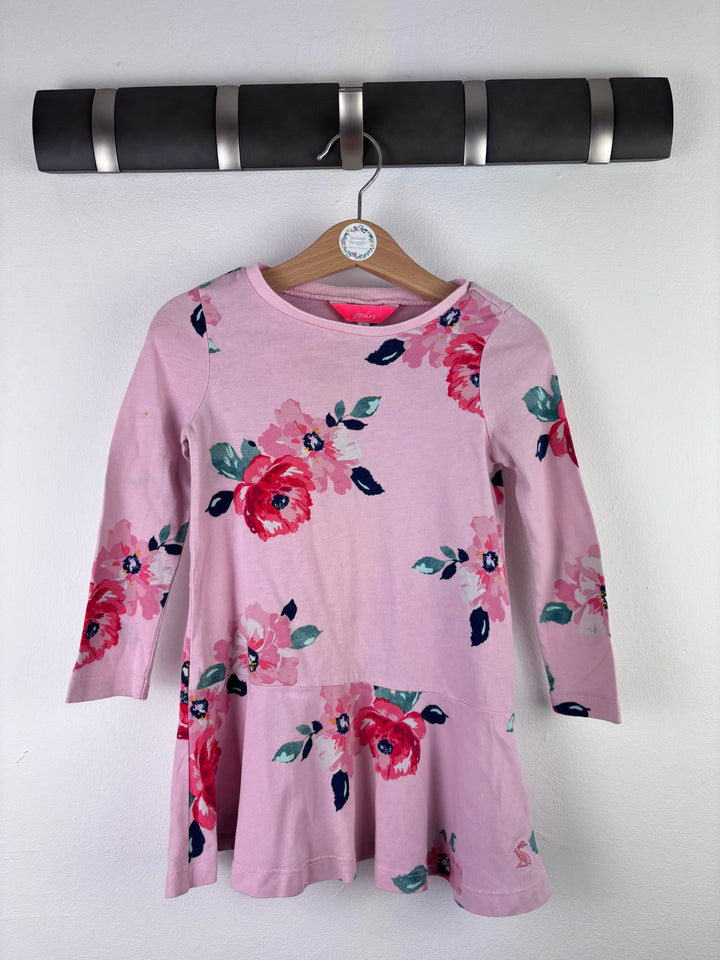 Joules Floral Dress 3 Years-Dresses-Second Snuggle Preloved