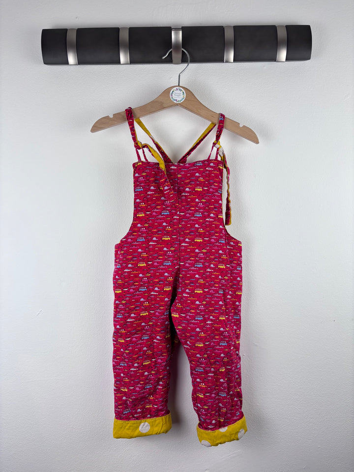 Mad Dog Design Dungarees 6-12 Months-Dungarees-Second Snuggle Preloved