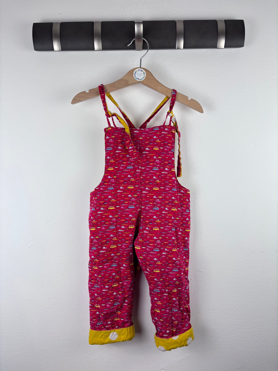Mad Dog Design Dungarees 6-12 Months-Dungarees-Second Snuggle Preloved