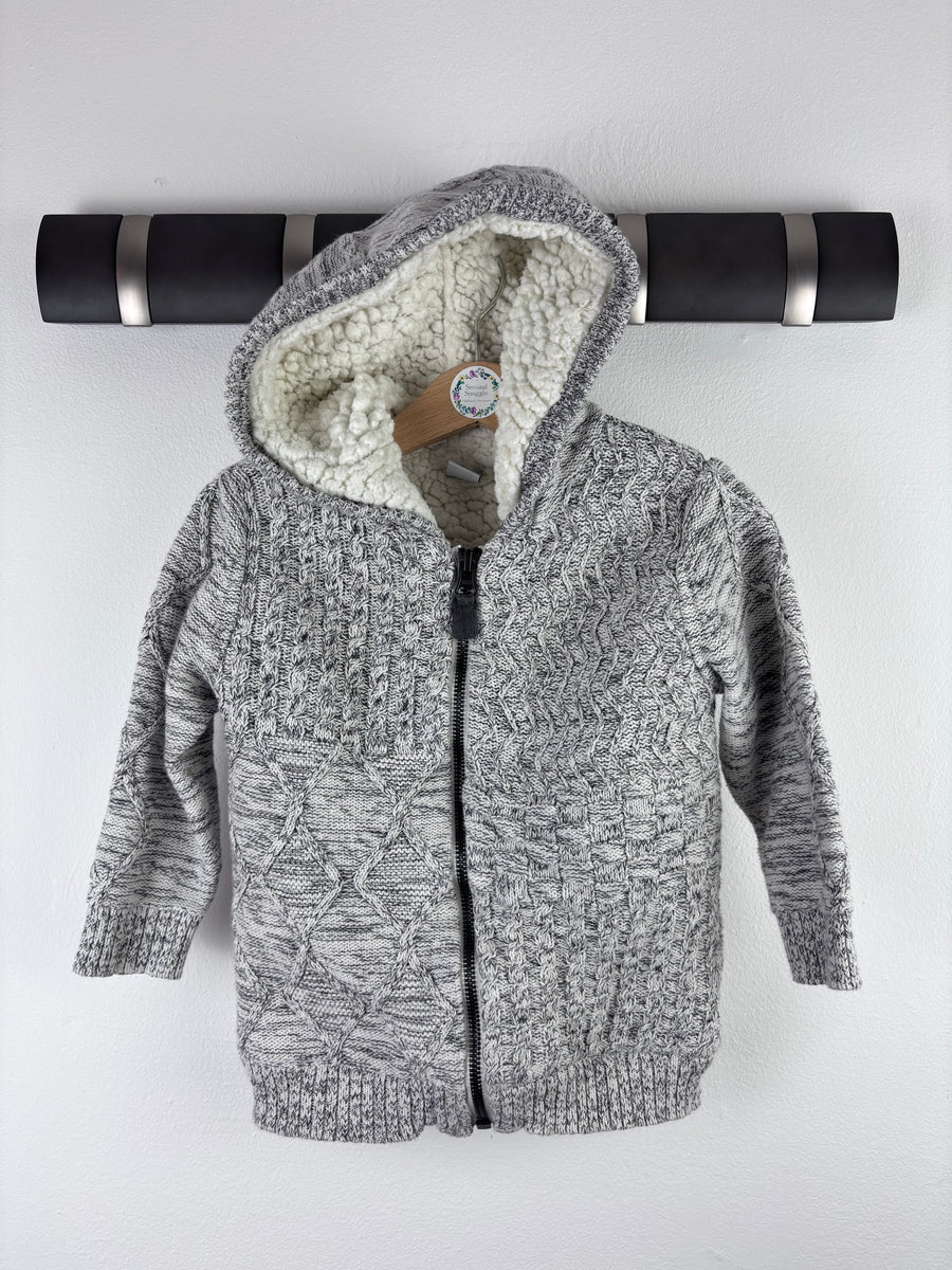 Tu Knitted Hoodie 18-24 Months-Hoodies-Second Snuggle Preloved