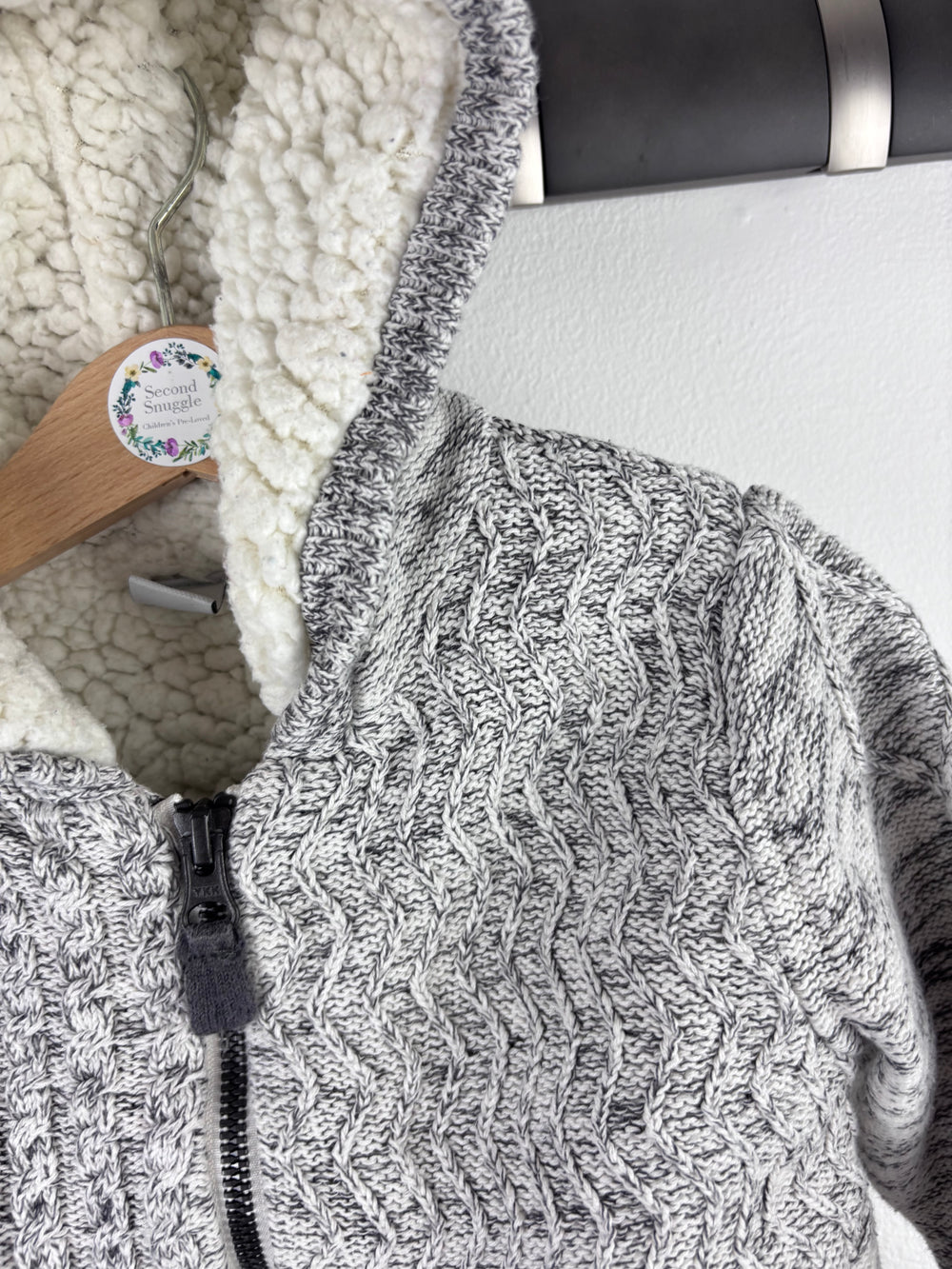 Tu Knitted Hoodie 18-24 Months-Hoodies-Second Snuggle Preloved