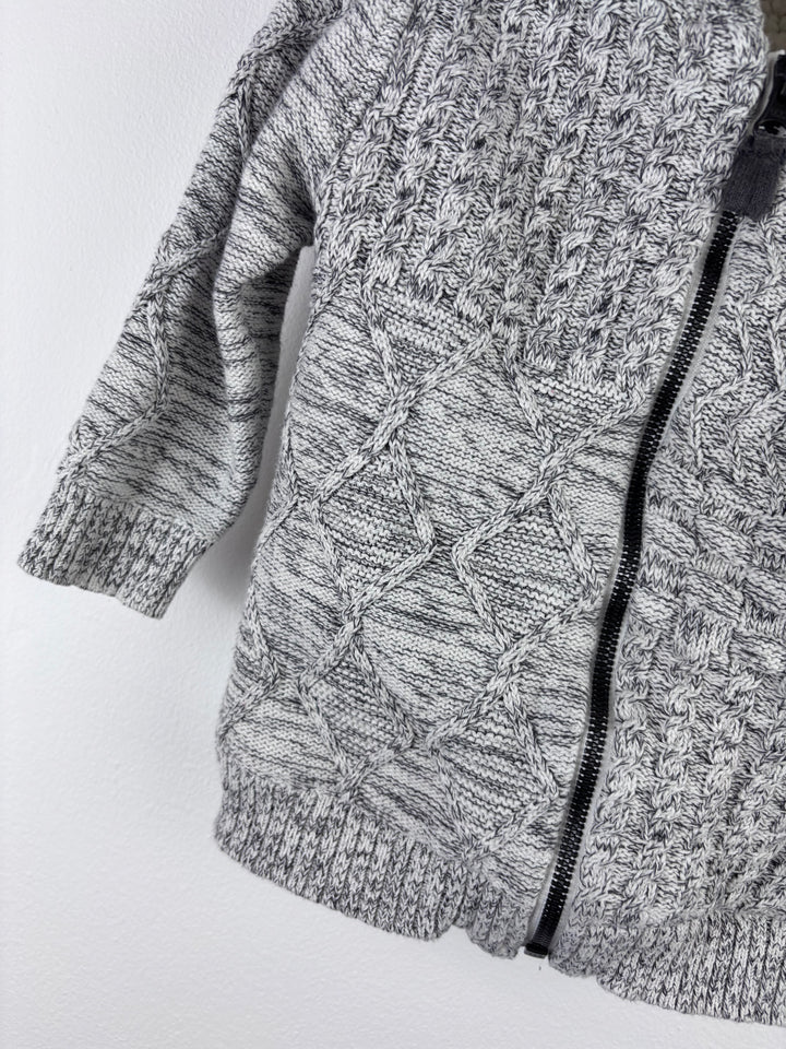Tu Knitted Hoodie 18-24 Months-Hoodies-Second Snuggle Preloved