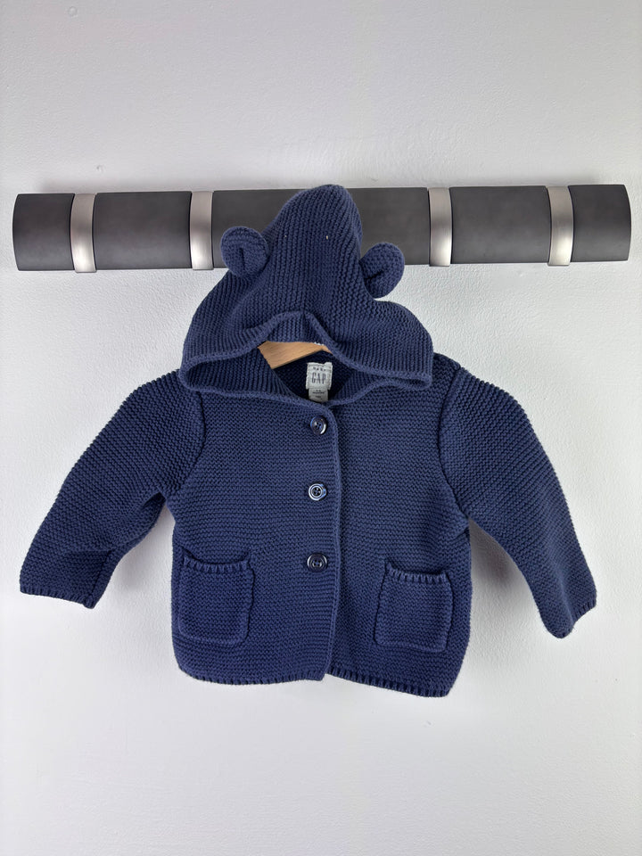 Gap Bear Knit Cardigan 3-6 Months-Cardigans-Second Snuggle Preloved