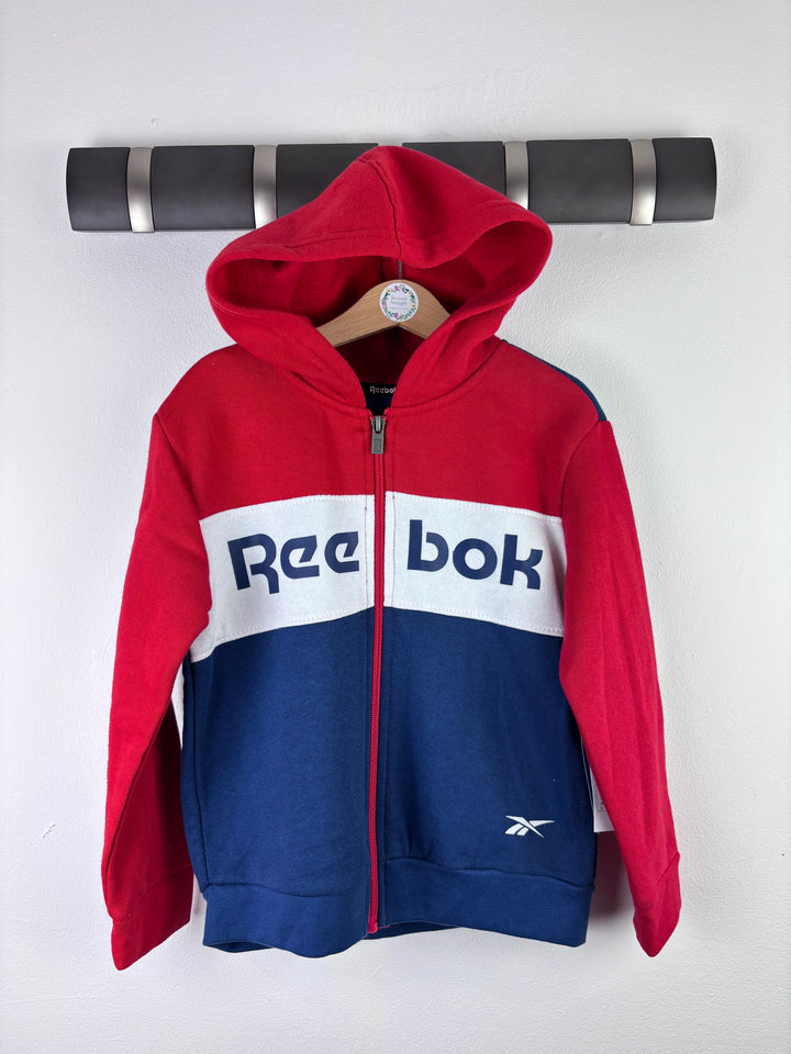 Reebok Zip Hoodie 4-5 Years-Hoodies-Second Snuggle Preloved