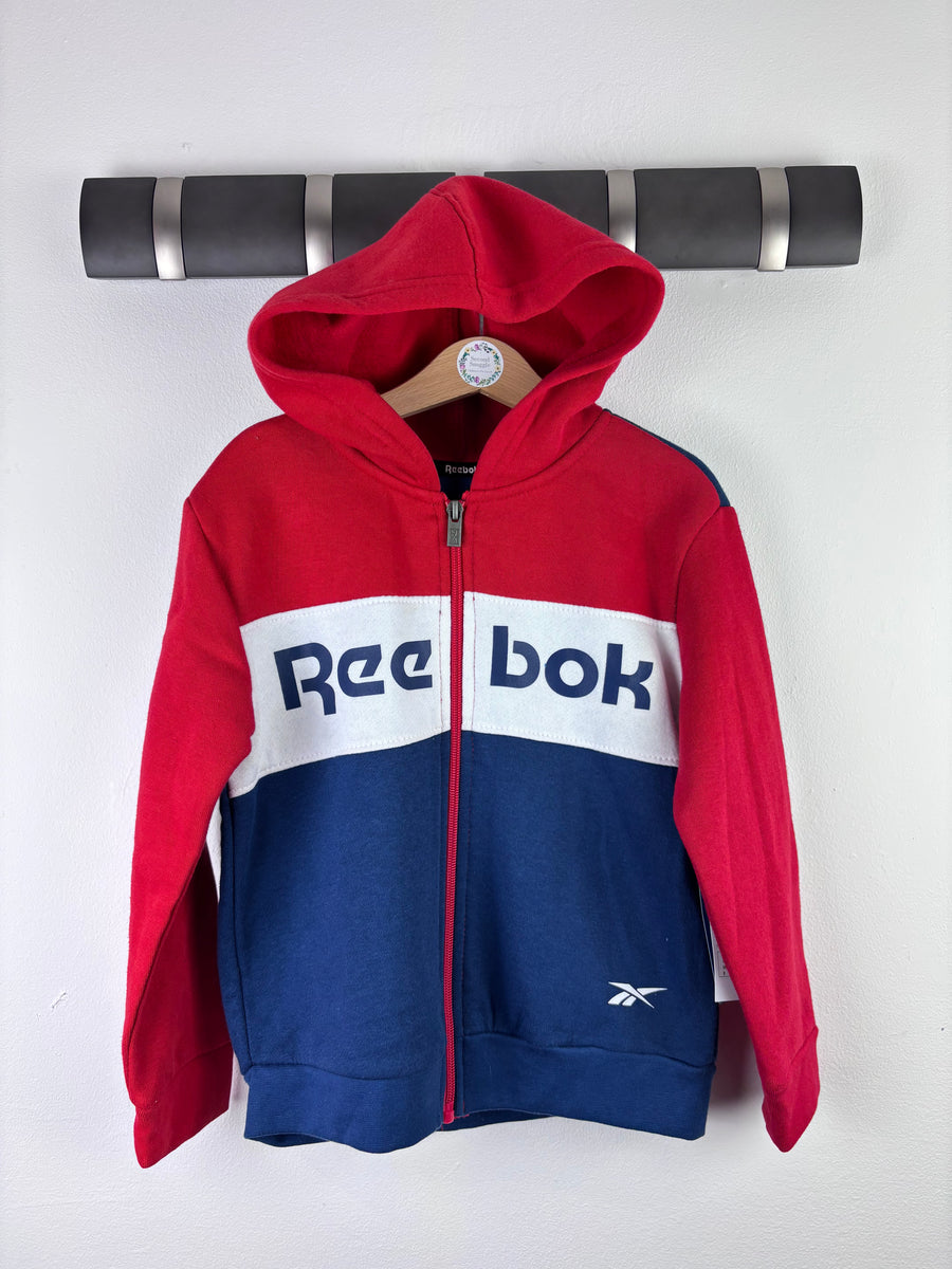 Reebok Zip Hoodie 4-5 Years-Hoodies-Second Snuggle Preloved