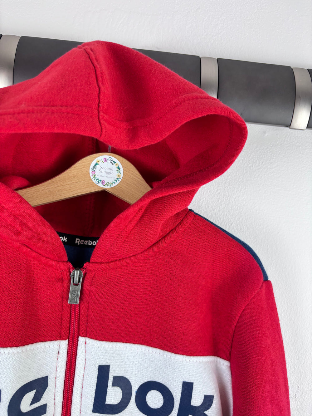 Reebok Zip Hoodie 4-5 Years-Hoodies-Second Snuggle Preloved