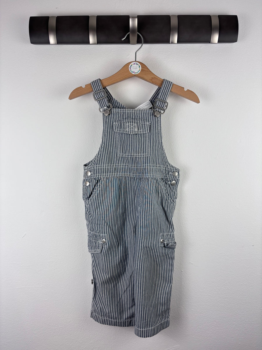 The Little White Company Dungarees 9-12 Months-Dungarees-Second Snuggle Preloved