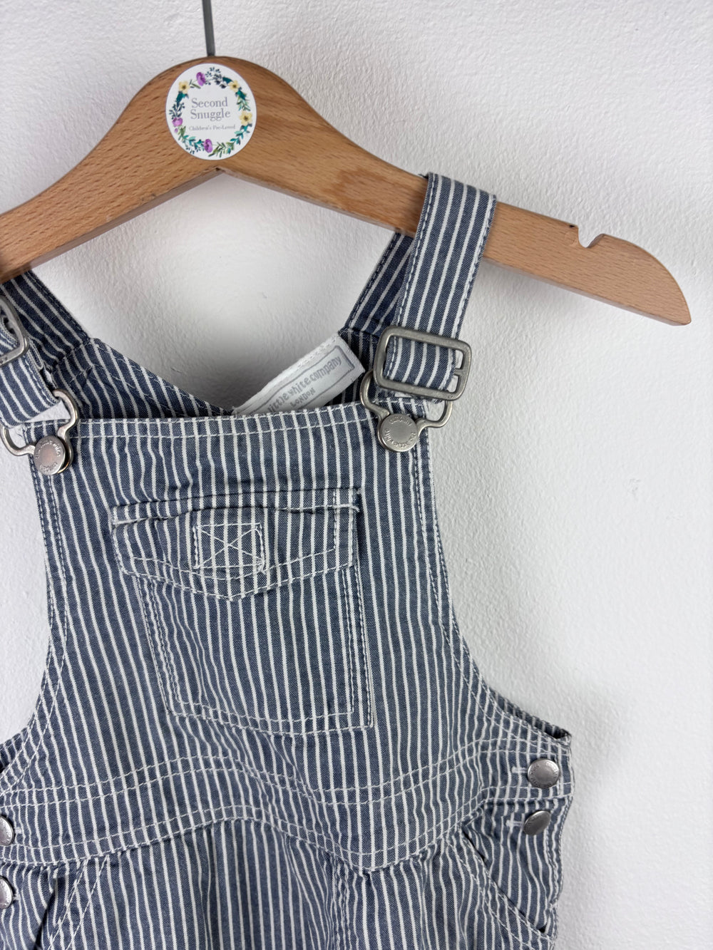 The Little White Company Dungarees 9-12 Months-Dungarees-Second Snuggle Preloved