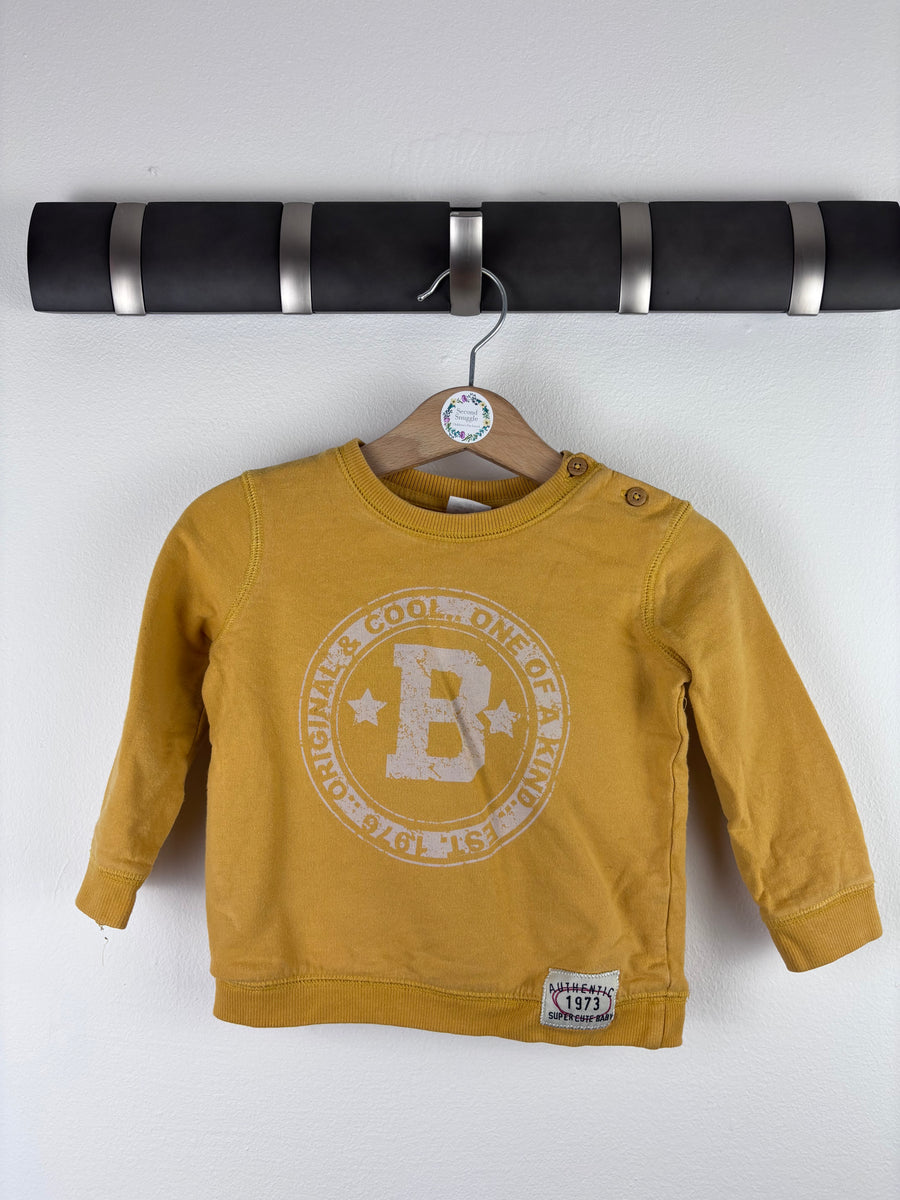 Fred & Flo Sweatshirt 9-12 Months-Jumpers-Second Snuggle Preloved