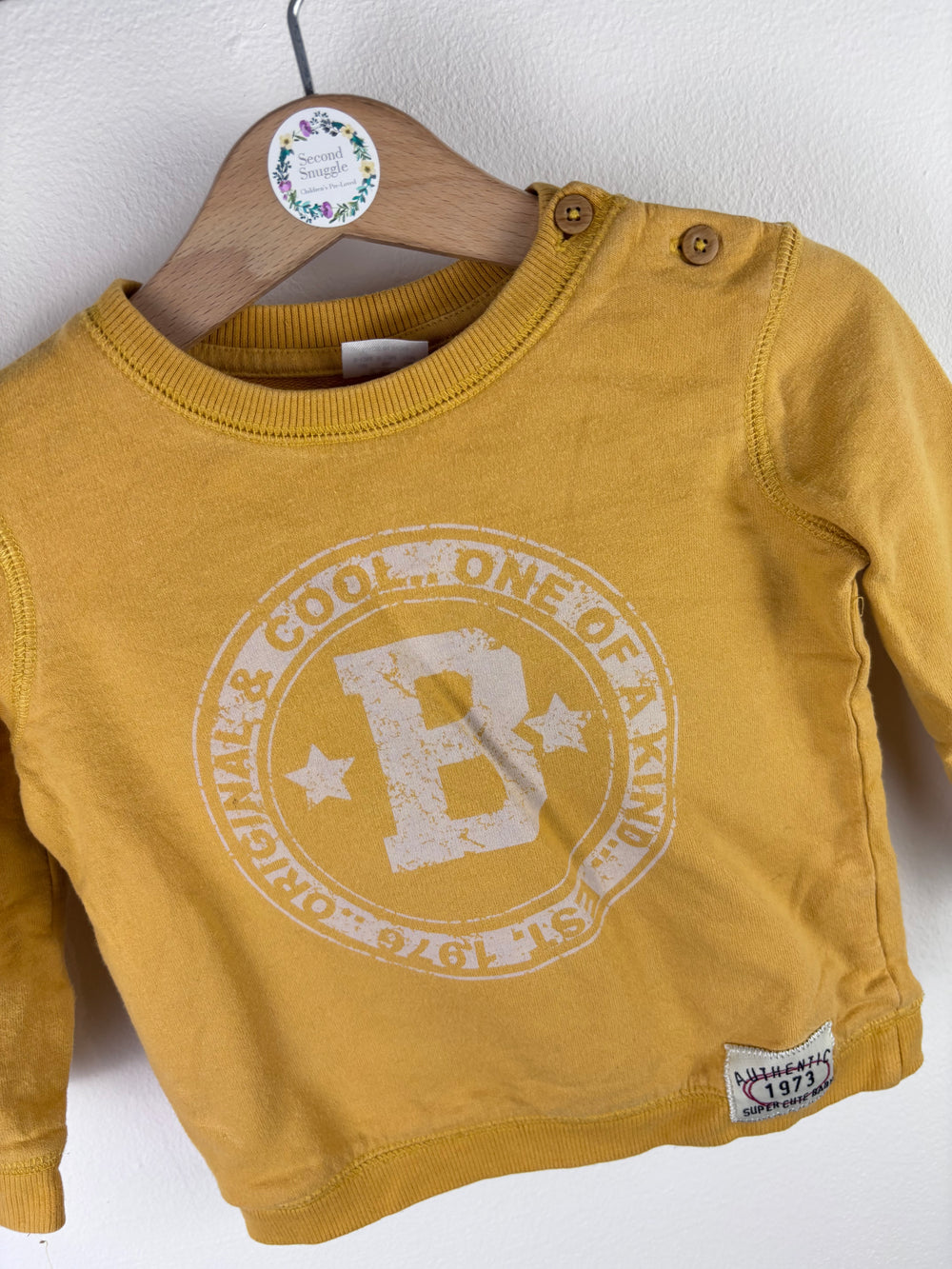 Fred & Flo Sweatshirt 9-12 Months-Jumpers-Second Snuggle Preloved