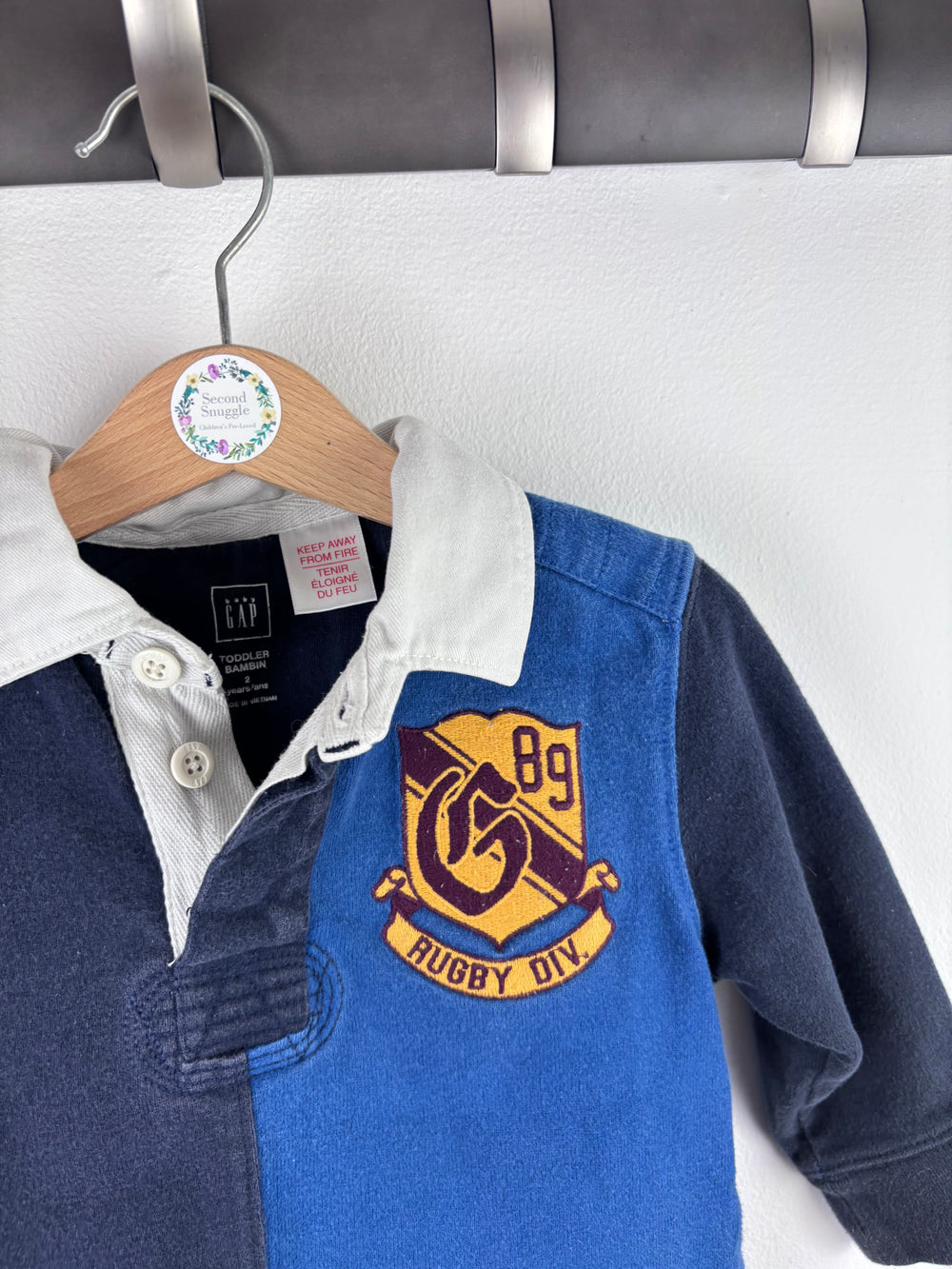 Gap Rugby Top 2 Years-Tops-Second Snuggle Preloved