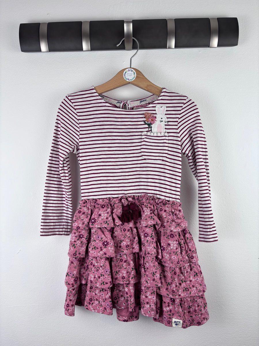 Mantaray Striped Dress 3-4 Years-Dresses-Second Snuggle Preloved