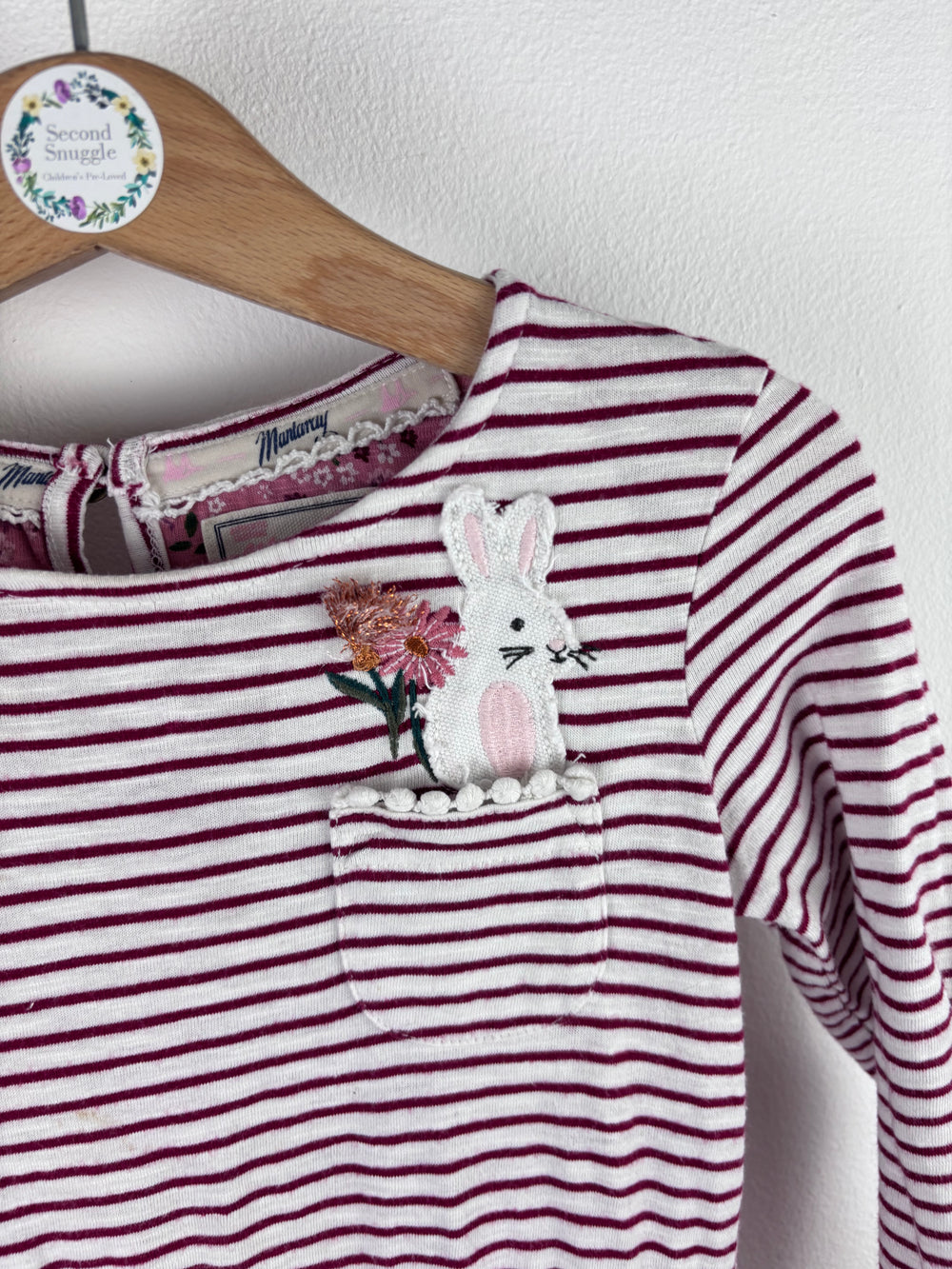 Mantaray Striped Dress 3-4 Years-Dresses-Second Snuggle Preloved