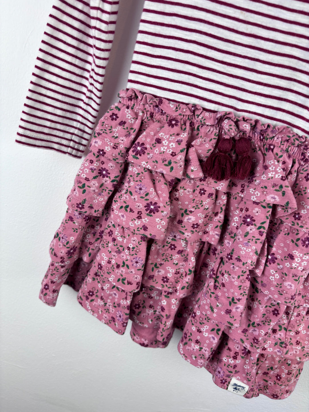 Mantaray Striped Dress 3-4 Years-Dresses-Second Snuggle Preloved