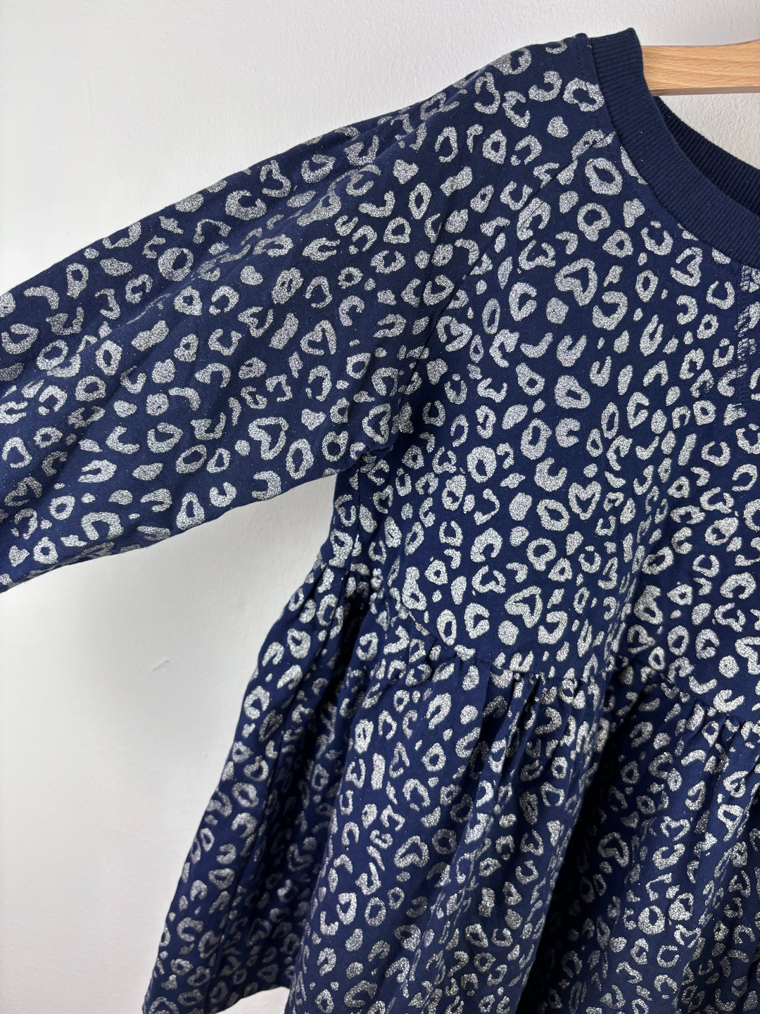John Lewis Leopard Print Dress 5 Years-Dresses-Second Snuggle Preloved