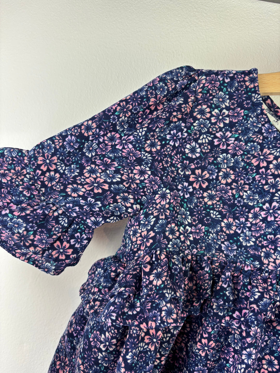 Mantaray Floral Dress 2-3 Years-Dresses-Second Snuggle Preloved