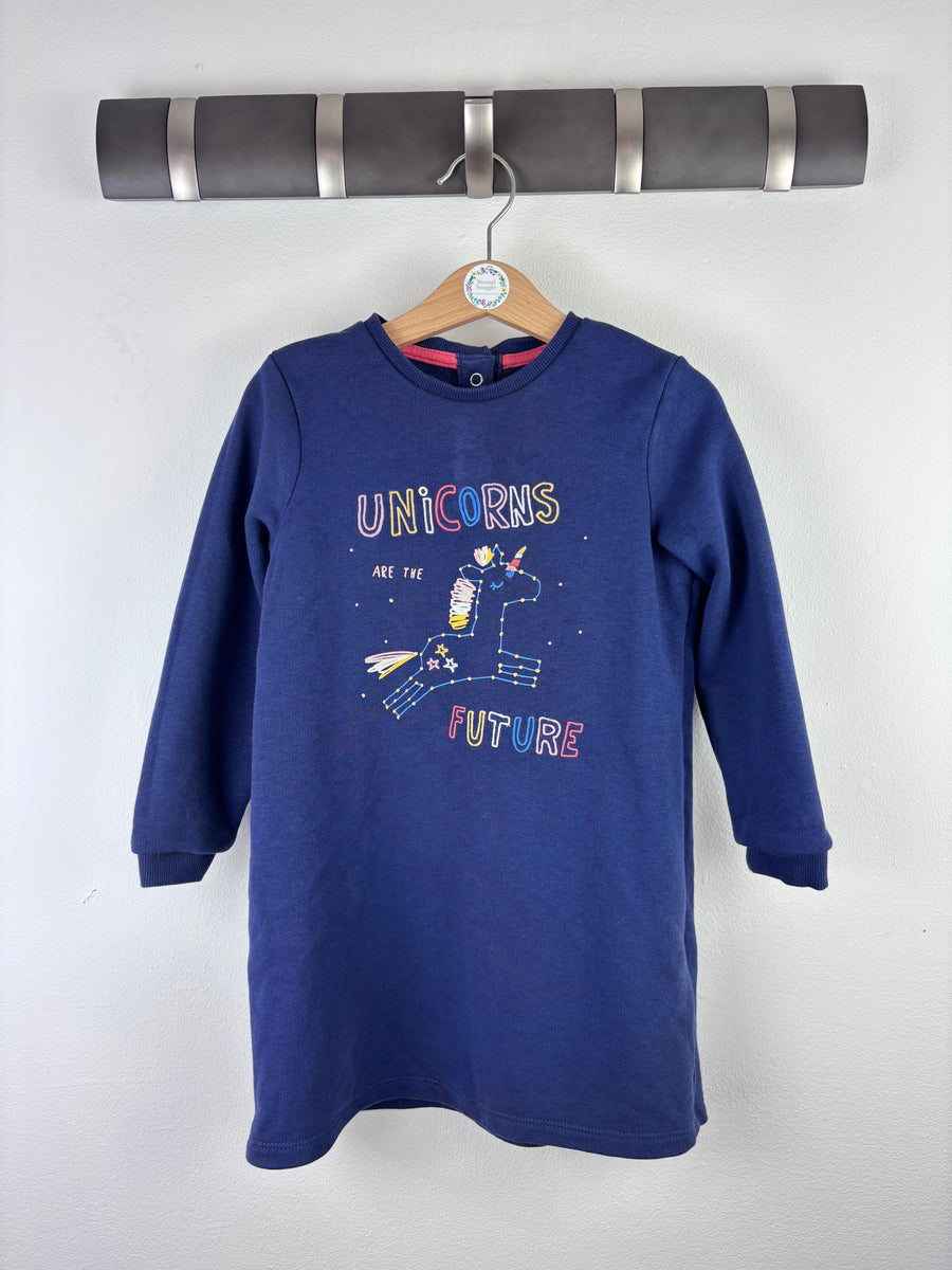 M&S Unicorn Dress 3-4 Years-Dresses-Second Snuggle Preloved