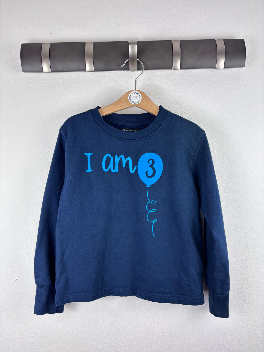 Edward Birthday Jumper 3-4 Years-Jumpers-Second Snuggle Preloved