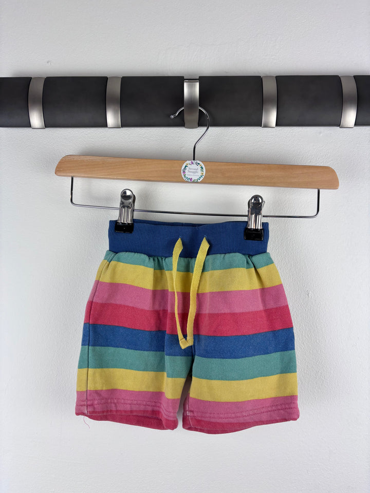 Frugi Rainbow Shorts 6-12 Months-Shorts-Second Snuggle Preloved