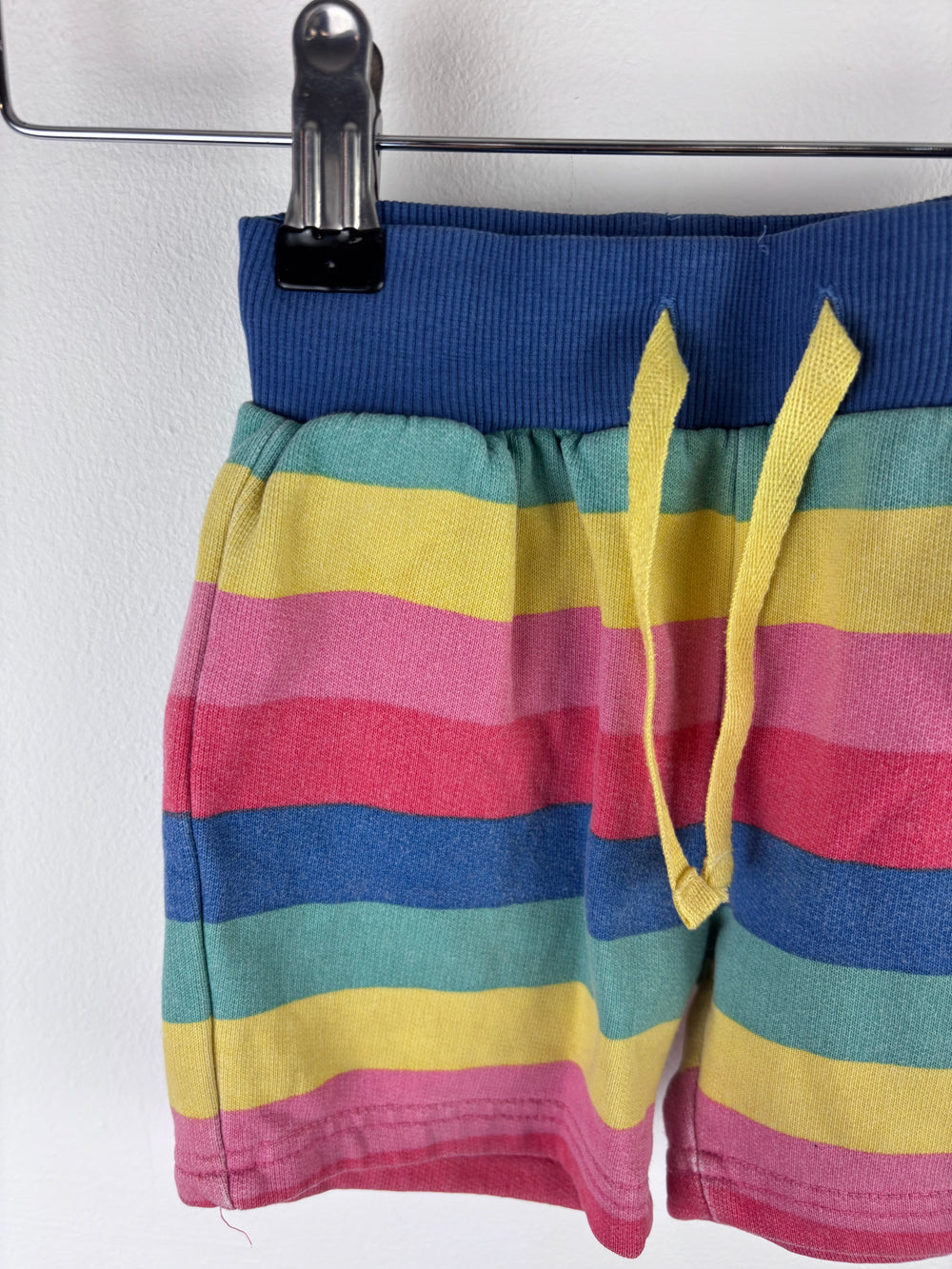 Frugi Rainbow Shorts 6-12 Months-Shorts-Second Snuggle Preloved