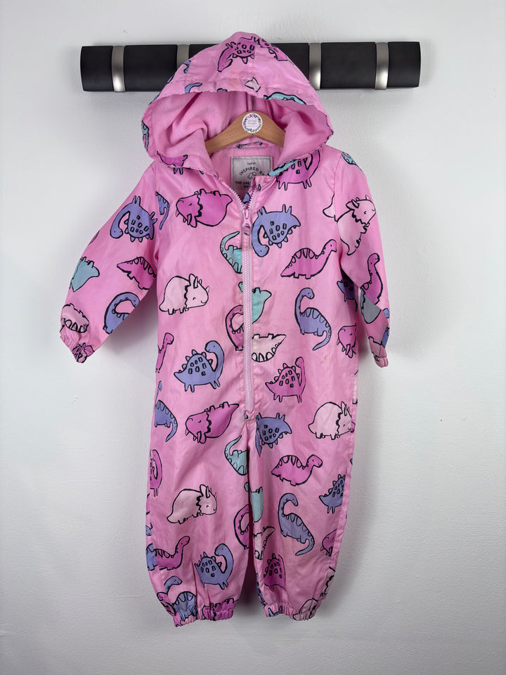 George Dinosaur Snowsuit 12-18 Months