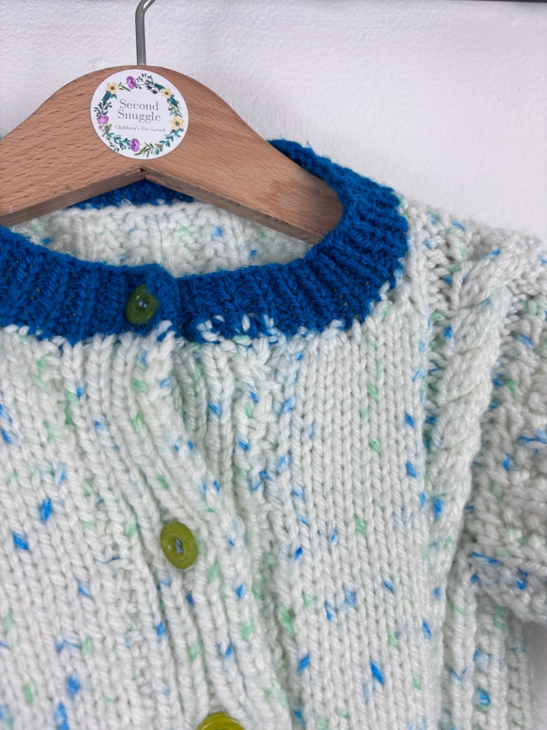 Handmade Knitted Cardigan 0-6 Months