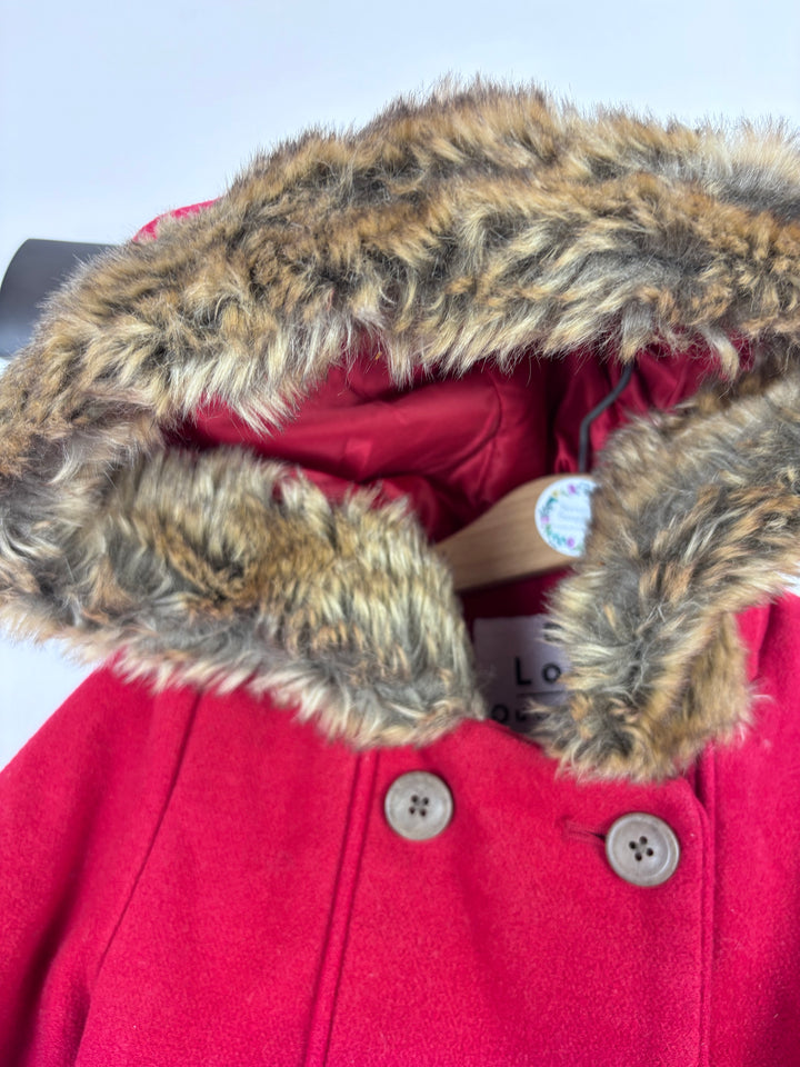 Fred & Flo Red Coat 2-3 Years-Coats-Second Snuggle Preloved
