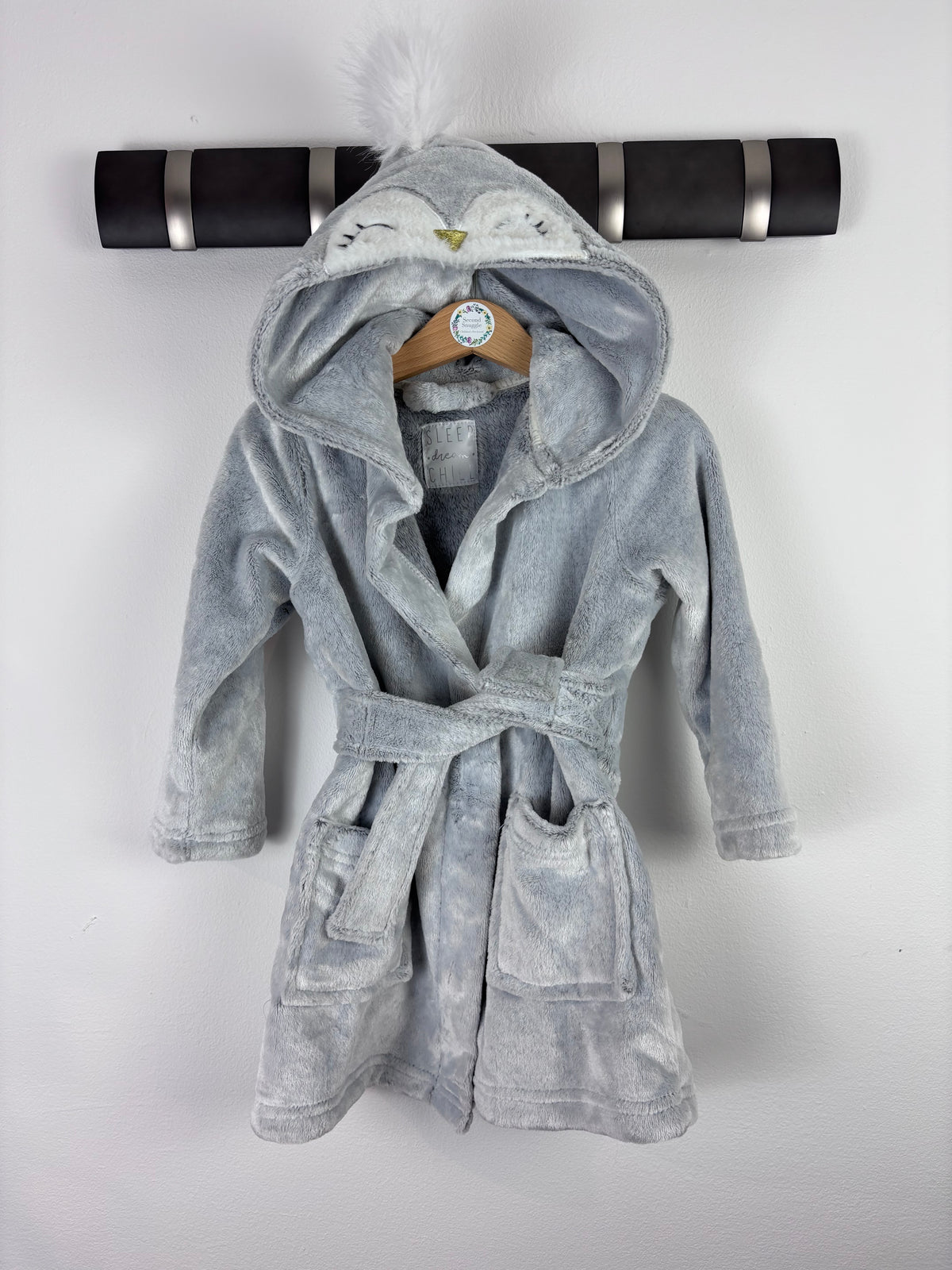 Tu Owl Dressing Gown 18-24 Months-Dressing Gown-Second Snuggle Preloved