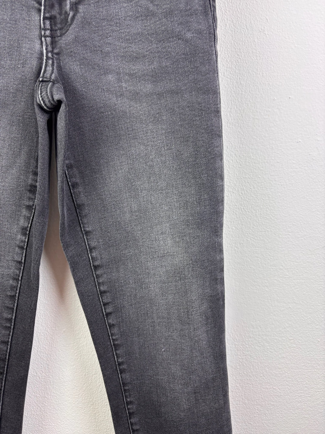 Zara Washed Charcoal Jeans 9 Years-Trousers-Second Snuggle Preloved