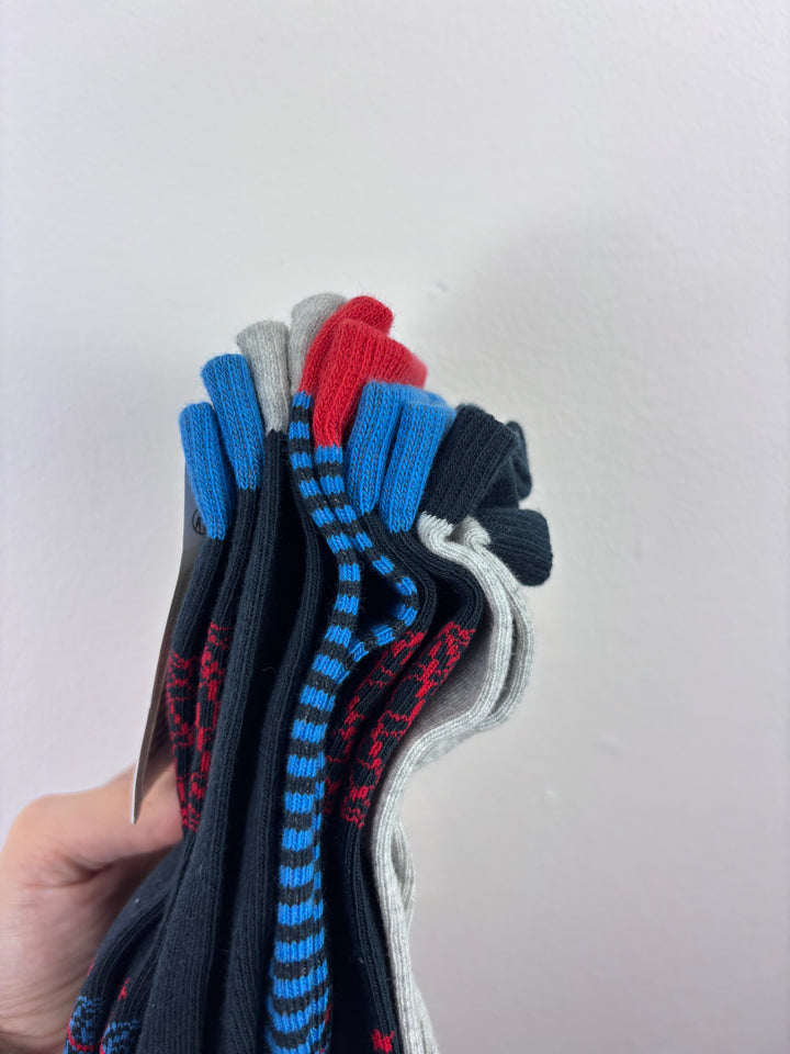 M&S Space Socks UK 4-7 New 5 Pack-Tights & Socks-Second Snuggle Preloved