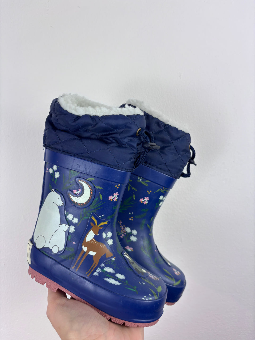 Mantaray Wellies UK 4-Boots-Second Snuggle Preloved