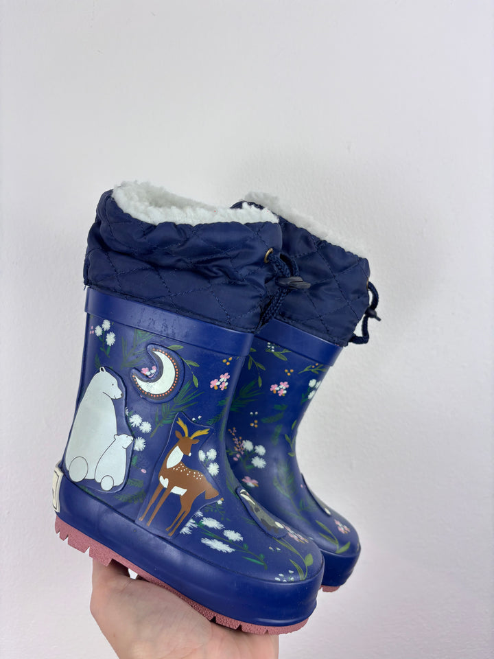 Mantaray Wellies UK 4-Boots-Second Snuggle Preloved