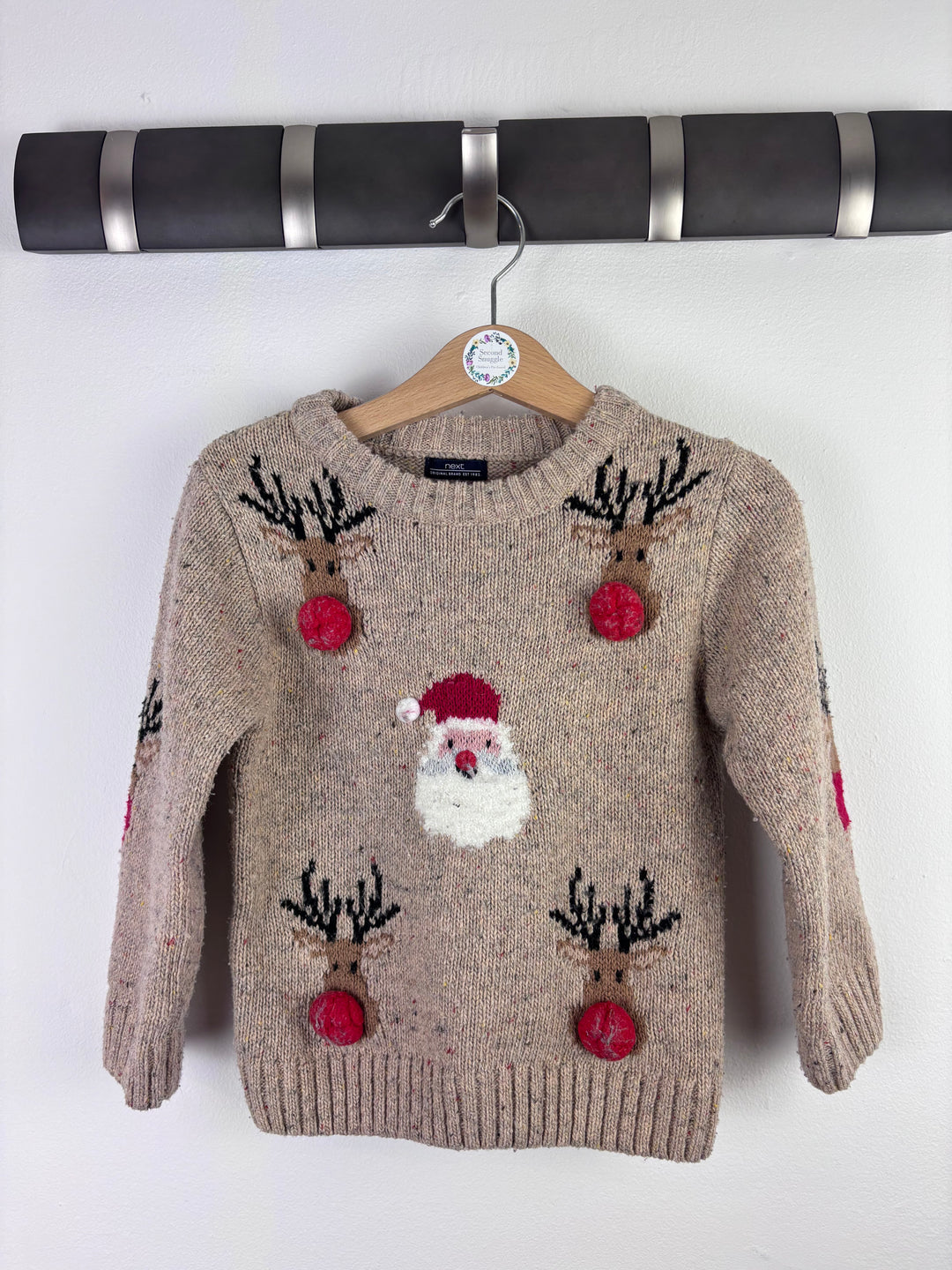 Next Christmas Jumper 18-24 Months-Jumpers-Second Snuggle Preloved