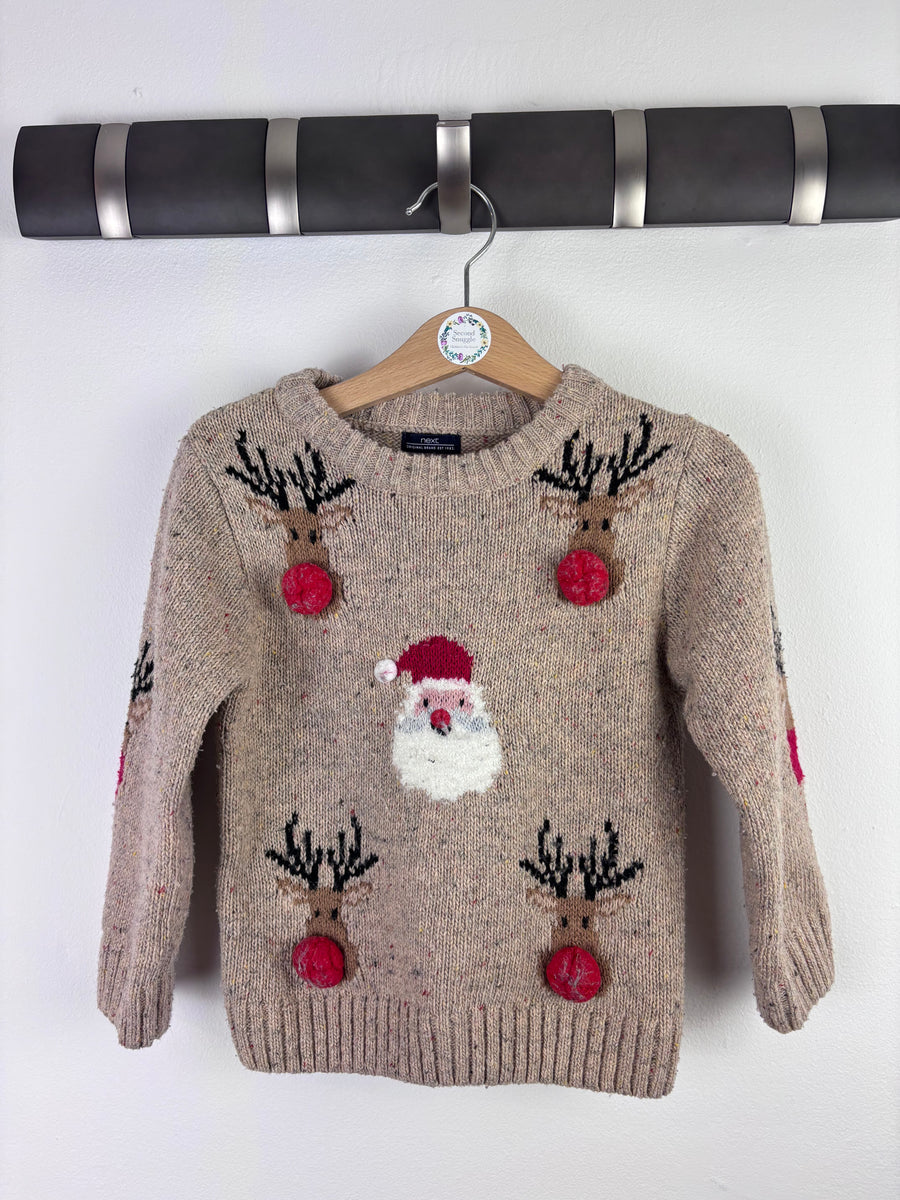Next Christmas Jumper 18-24 Months-Jumpers-Second Snuggle Preloved