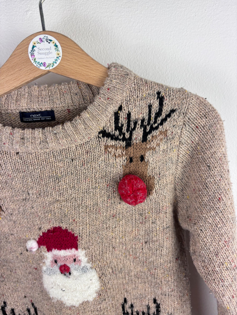 Next Christmas Jumper 18-24 Months-Jumpers-Second Snuggle Preloved
