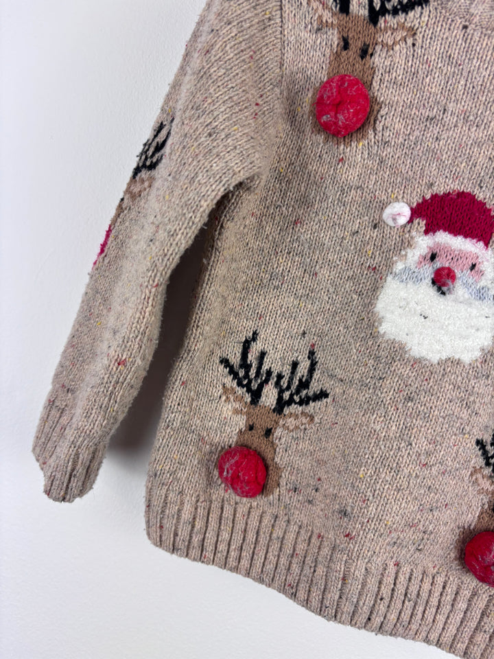 Next Christmas Jumper 18-24 Months-Jumpers-Second Snuggle Preloved