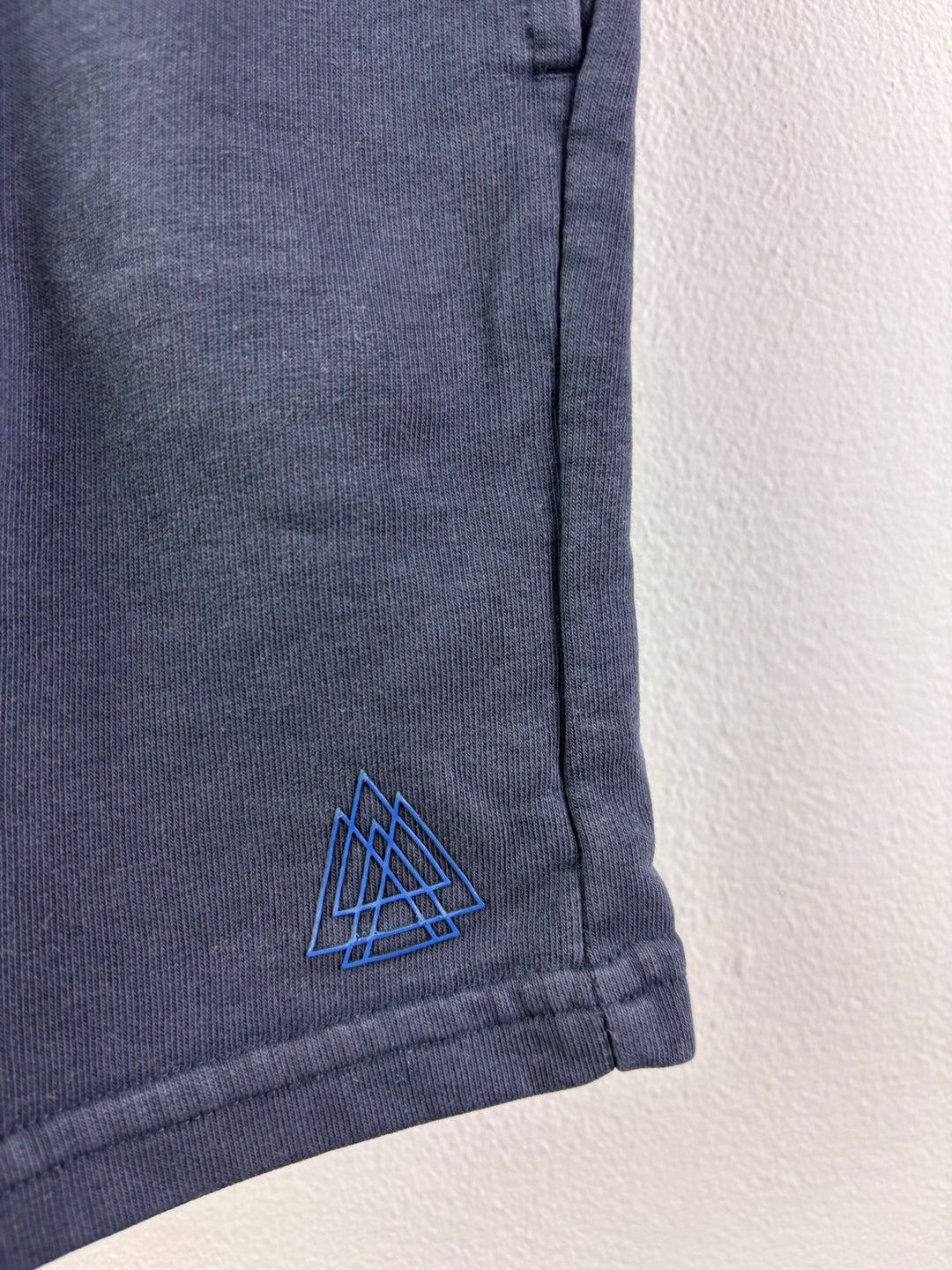 Next Navy Sweat Shorts With Triangle Logo 6 Years-Shorts-Second Snuggle Preloved