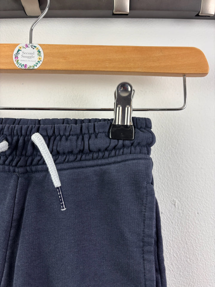 Next Navy Sweat Shorts With Triangle Logo 6 Years-Shorts-Second Snuggle Preloved