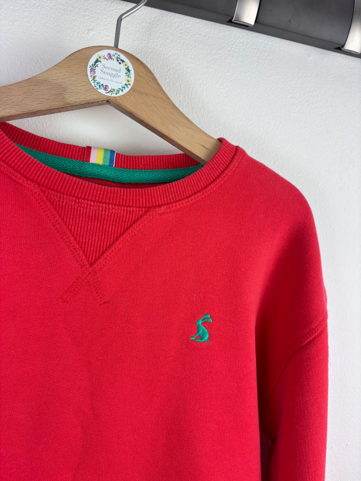 Joules Red Sweatshirt 7 Years-Jumpers-Second Snuggle Preloved