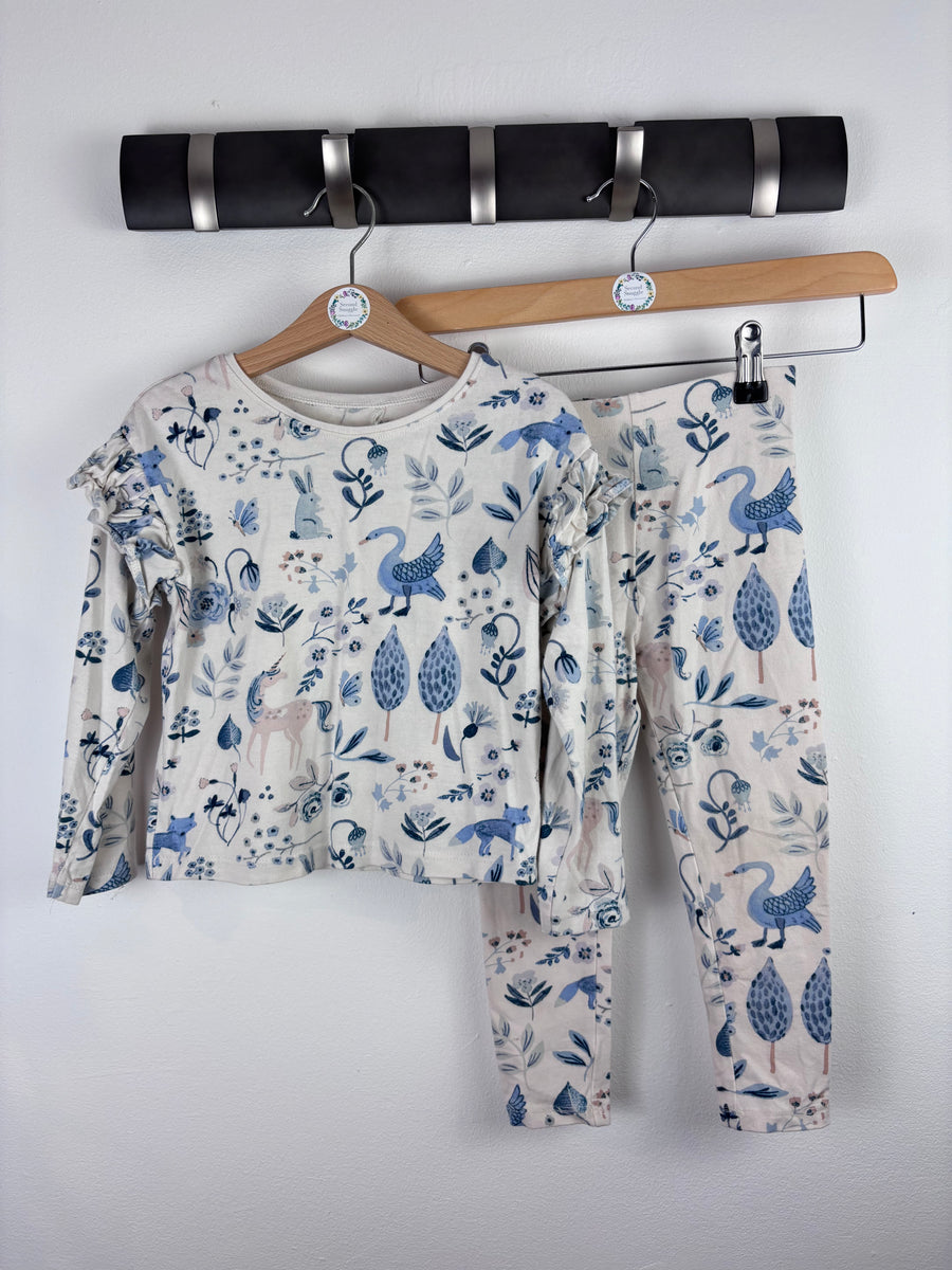 Next Woodland Print Set 3-4 Years-Sets-Second Snuggle Preloved